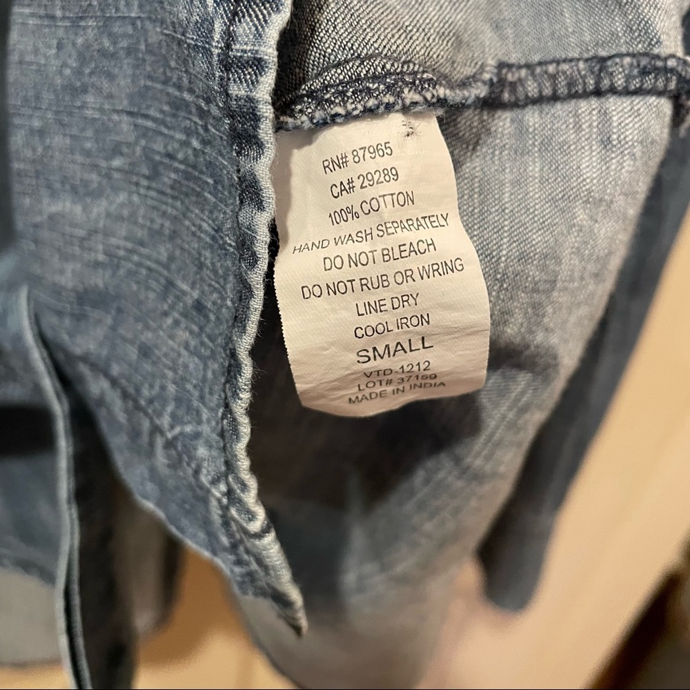 Jean Button Up - Picture 2 of 7